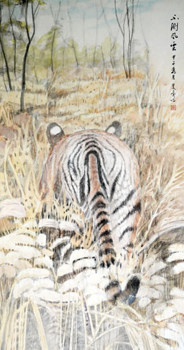 《路漫漫》规格：6尺整张