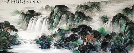 朱德安作品《泉喷玉珠》.jpg