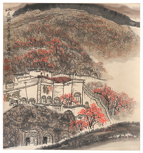 顾新敏作品《山居图》.jpg