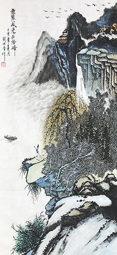 刘世全作品《无限风光在险峰》.jpg