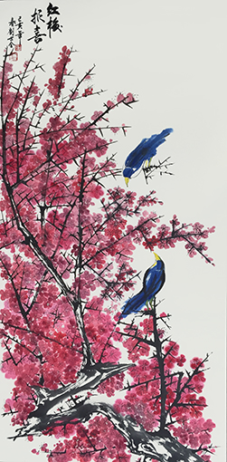 刘世全作品《红梅报喜》.jpg