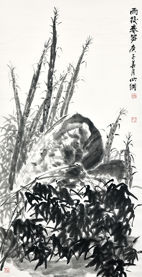 陈明纲作品《雨后春笋》.jpg