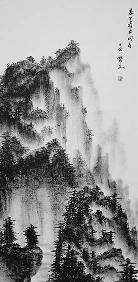 黎文作品《忘不了的井冈山》.JPG