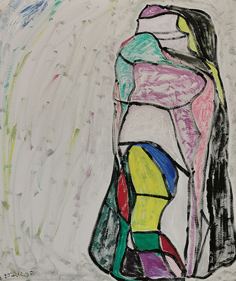 周咏梅作品5《行进》 50X60cm 2020年.jpg