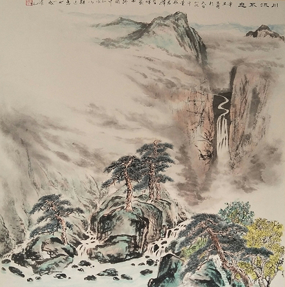 胡小成作品7《川流不息》.jpg