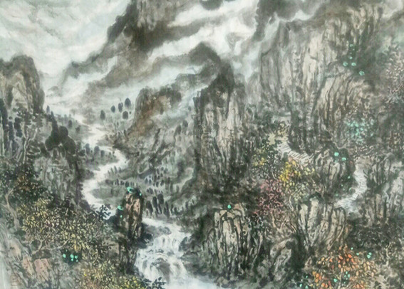 任纪成作品1《雨后秋色》.jpg