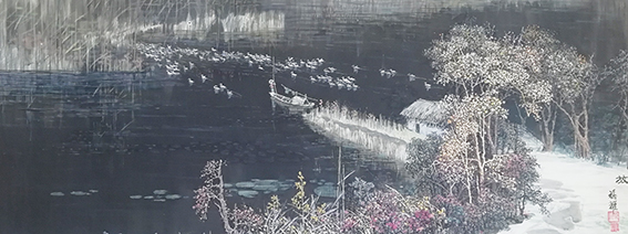 陈福耀美术作品《放》.jpg