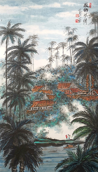 符勤兵作品 《版纳风情》.jpg