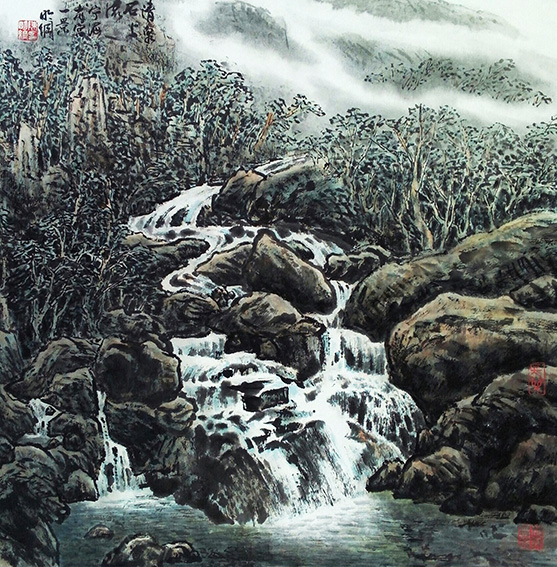 陈明纲作品 《清泉石上流》.jpg